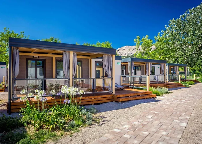 Parque de vacaciones Mobile Homes Near In Baska-insel Krk 50071 *